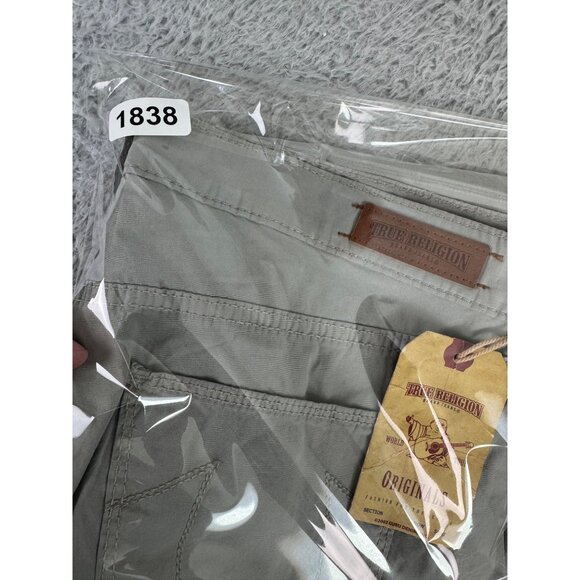 True Religion Womens 29 Brianna Pants Rare Vtg 2003 NWT Gray 90s Y2K Made-USA - Picture 16 of 16